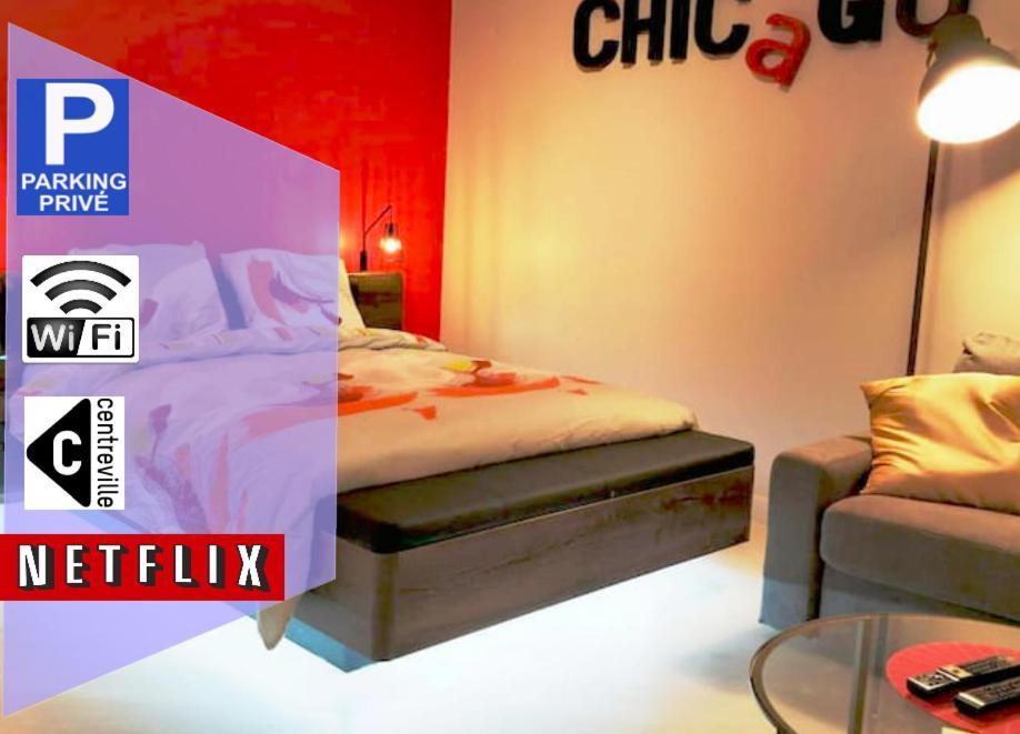Le Chicago 4 Pers Centre Ville Wifi Parking Tram Apartment Клермон-Феран Екстериор снимка